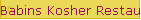 Babins Kosher Restaurant